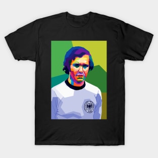 Franz Beckenbauer Wpap Art T-Shirt